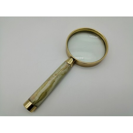 LENTE DI INGRANDIMENTO IN ONICE VERDE