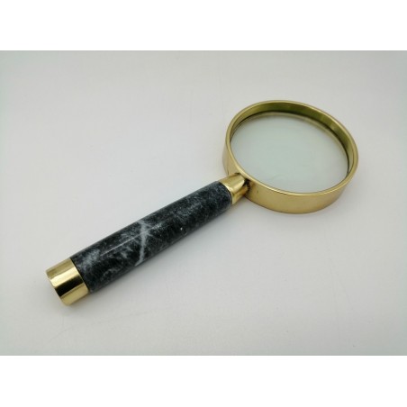 LENTE DI INGRANDIMENTO IN MARMO GRIGIO