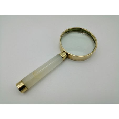 LENTE DI INGRANDIMENTO IN ONICE BIANCO