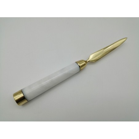 TAGLIACARTE IN MARMO BIANCO