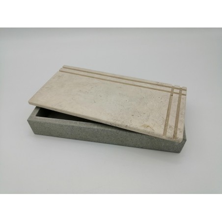 SCATOLA IN TRAVERTINO