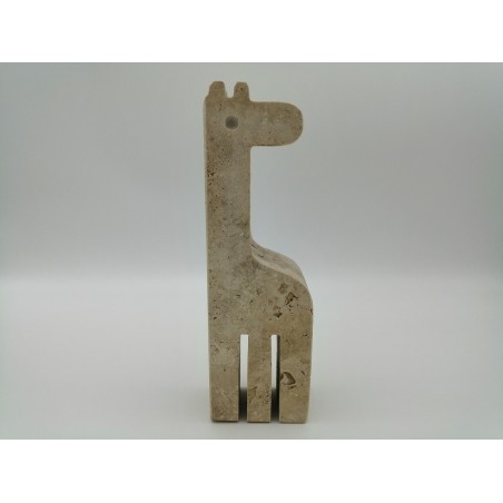 GIRAFFA IN TRAVERTINO