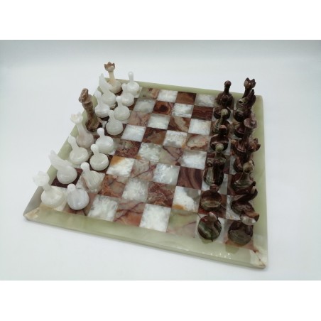 SCACCHIERA IN ONICE