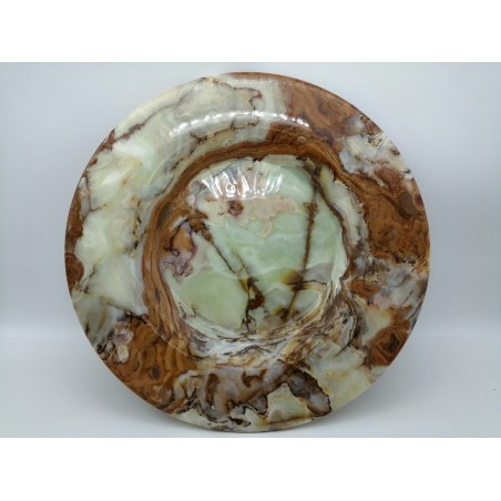 PIATTO IN ONICE VERDE