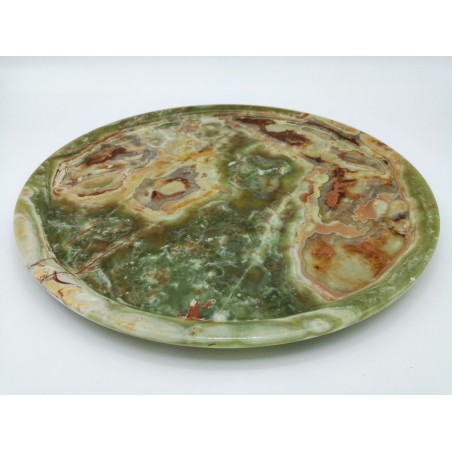 VASSOIO IN ONICE VERDE