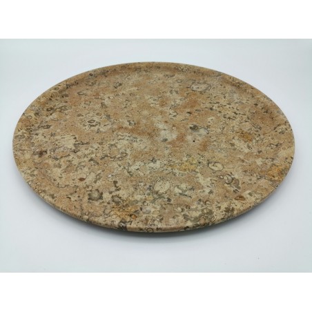 VASSOIO IN PIETRA FOSSILE