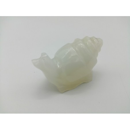 LUMACA IN ONICE BIANCO