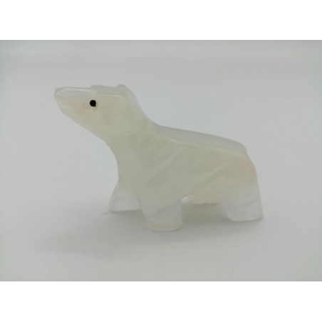 ORSO IN ONICE BIANCO