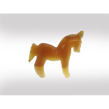 CAVALLO IN ONICE ARANCIO