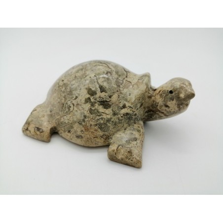 TARTARUGA IN PIETRA FOSSILE