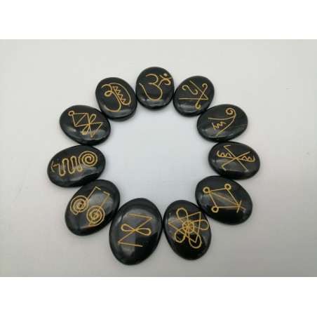 SET CHAKRA AGATA NERA