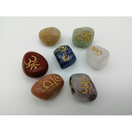 SET CHAKRA PIETRE BURATTATE