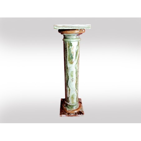 COLONNA LISCIA IN ONICE VERDE