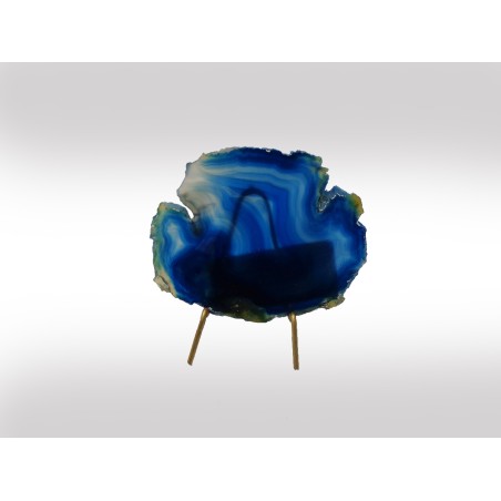 FETTA DI AGATA BLU