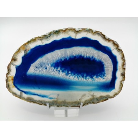 FETTA DI AGATA BLU