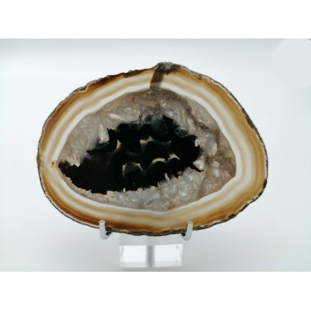 FETTA DI AGATA NERA