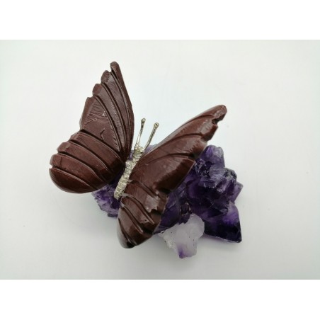 FARFALLA AMETISTA/DOLOMITE ROSSA