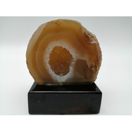 GEODE DI AGATA NATURALE SU BASE
