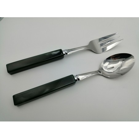 SET INSALATA IN AGATA VERDE