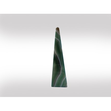 OBELISCO IN AGATA VERDE