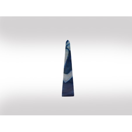 OBELISCO IN AGATA AZZURRA