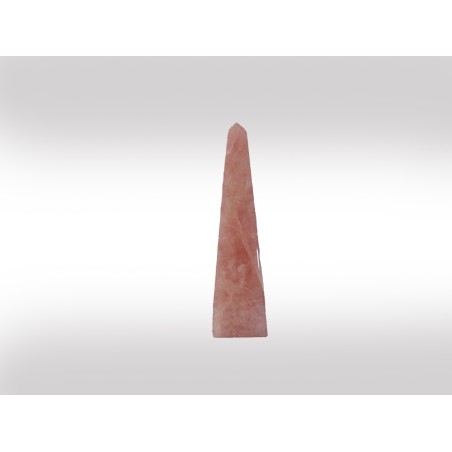 OBELISCO IN QUARZO ROSA