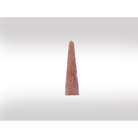 OBELISCO IN QUARZO ROSA