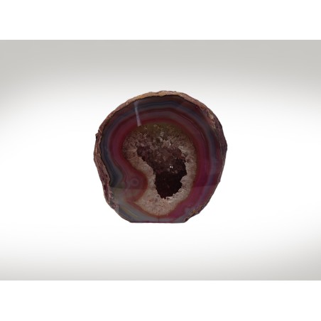 GEODE IN AGATA ROSA