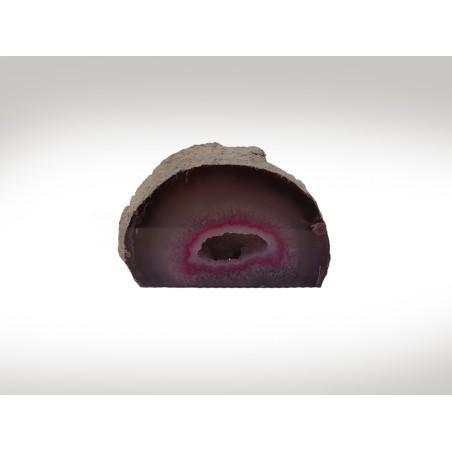GEODE IN AGATA ROSA