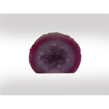 GEODE IN AGATA ROSA