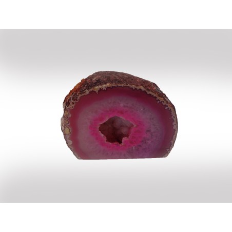 GEODE IN AGATA ROSA