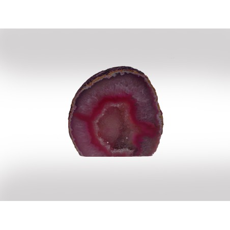 GEODE IN AGATA ROSA