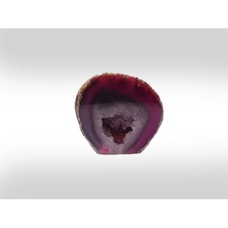 GEODE IN AGATA ROSA