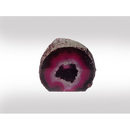 GEODE IN AGATA ROSA