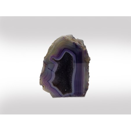 GEODE IN AGATA VIOLA