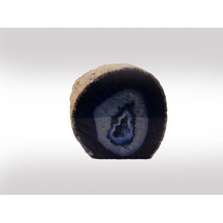 GEODE IN AGATA BLU