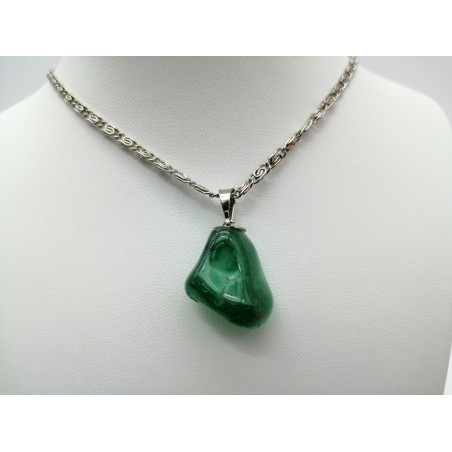 CIONDOLO IN AGATA VERDE