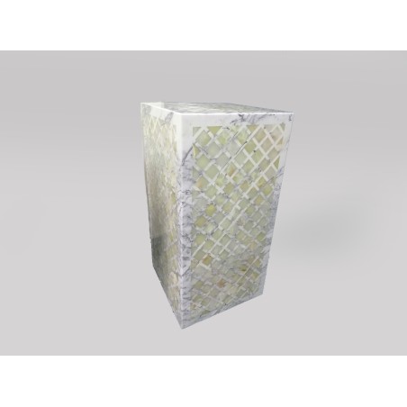 PARALLELEPIPEDO IN MARMO E ONICE