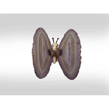 FARFALLA AGATA NATURALE/GOLDEN