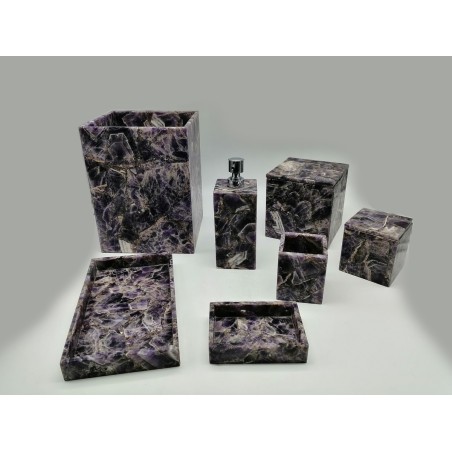 SET DA BAGNO IN AMETISTA