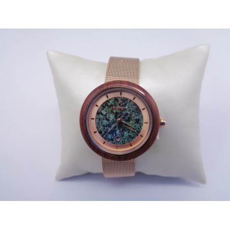 OROLOGIO DA POLSO IN MARMO VERDE