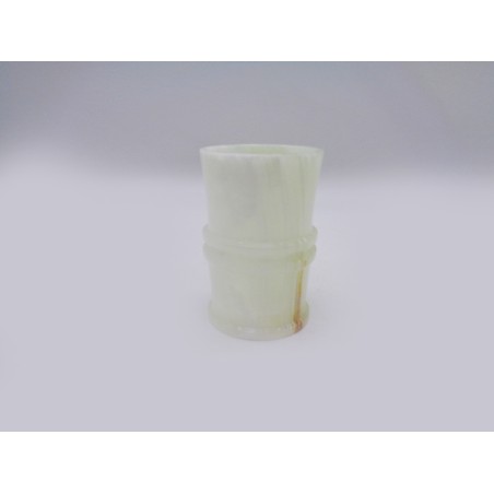 BICCHIERE IN ONICE VERDE