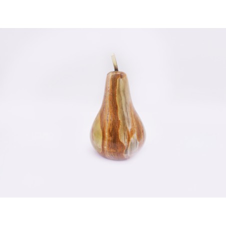 PERA DECORATIVA IN ONICE VERDE