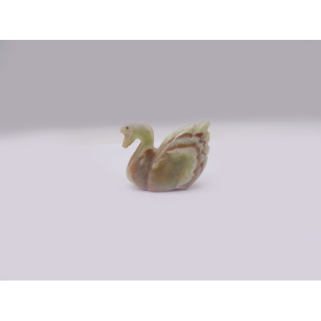 CIGNO IN ONICE VERDE