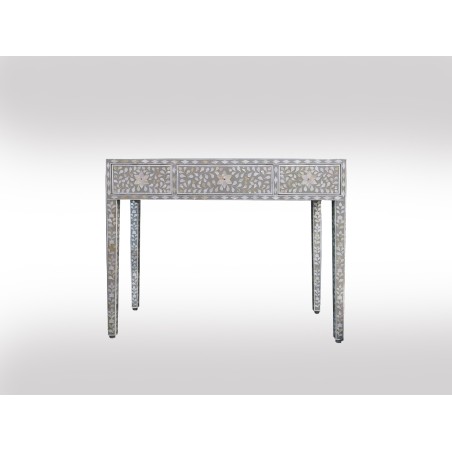 CONSOLE GRIGIO CON MADREPERLA