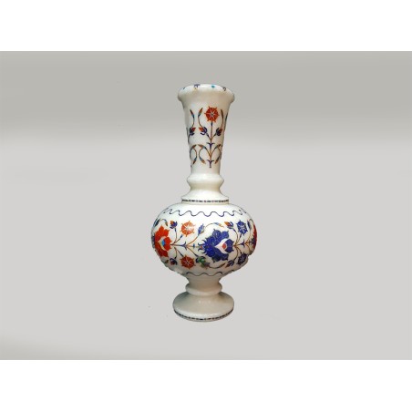 MARBLE CV FLOWER VASE