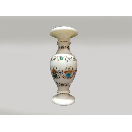 MARBLE CV FLOWER VASE