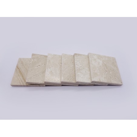 SOTTOBICCHIERI IN CREMA MARFIL