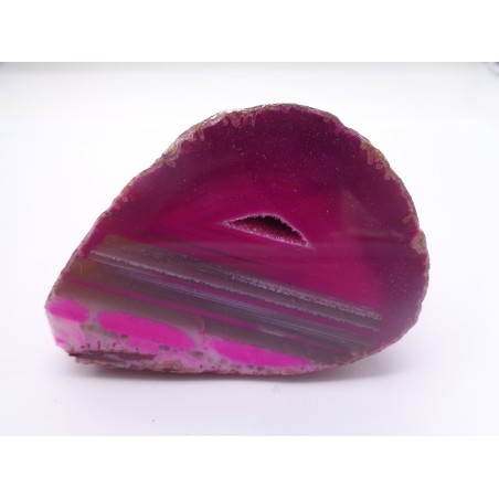 GEODE DI AGATA ROSA LUCIDATO