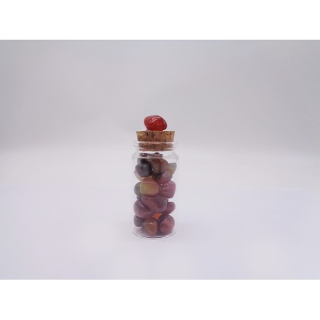 BARATTOLINO VETRO AGATA ROSSA